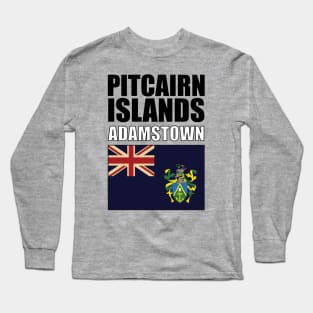 Flag of Pitcairn Islands Long Sleeve T-Shirt